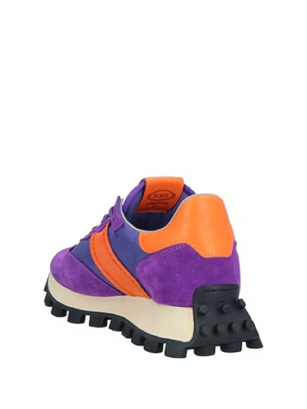 TOD’S SPORTIVA CANVAS & LEATHER SNEAKER size 37 / 7